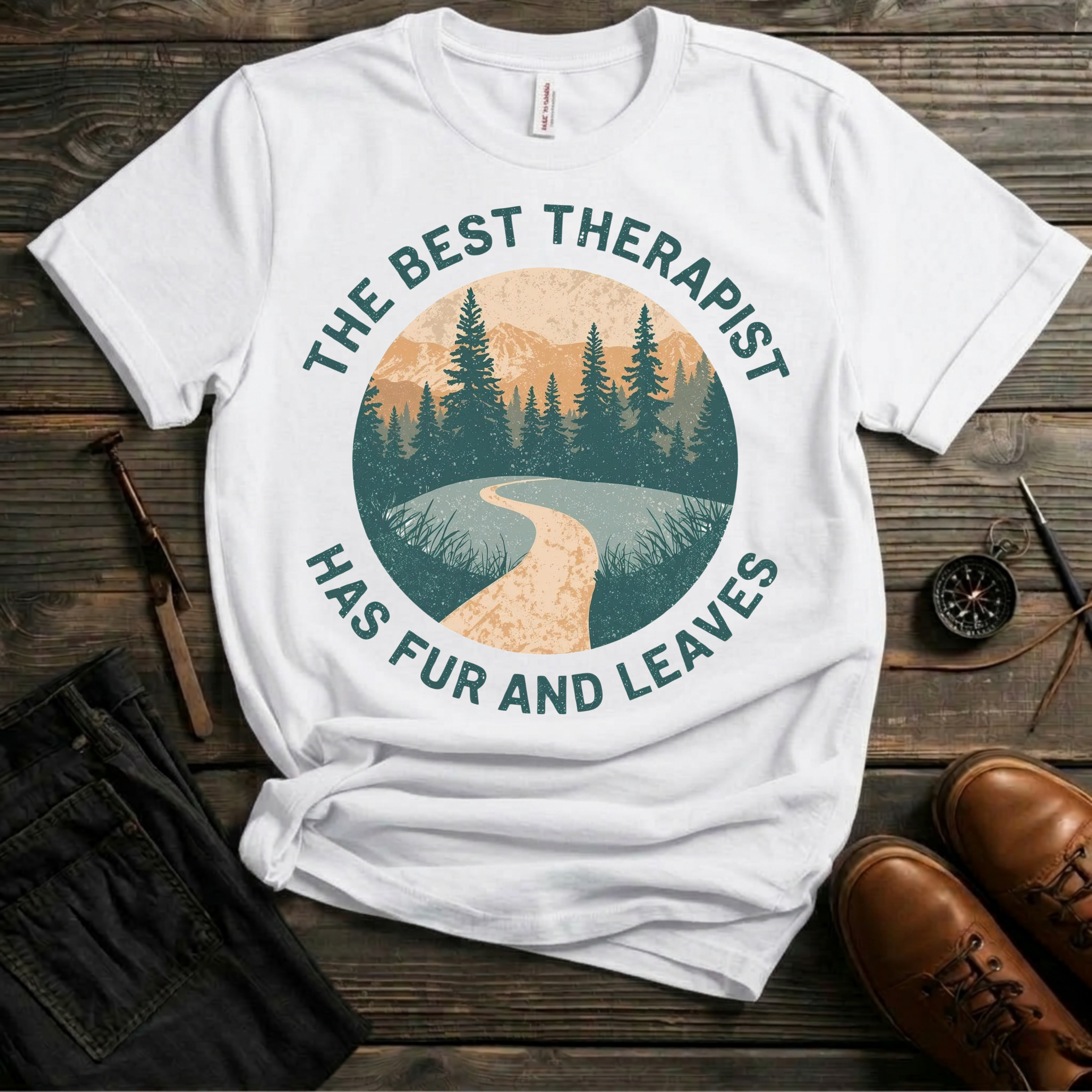 Fur and Leaves T-Shirt